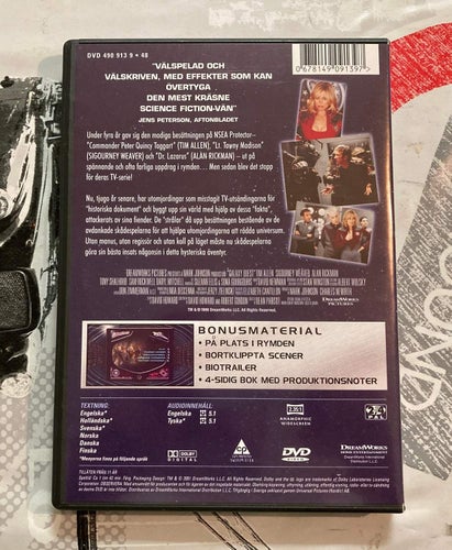GALAXYQUEST (1999) SVENSK UTGÅVA I MKT FINT SKICK!