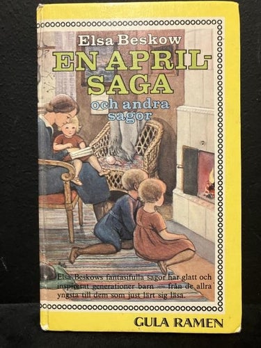 Bok - En aprilsaga och andra sagor av Elsa Beskow från 1969