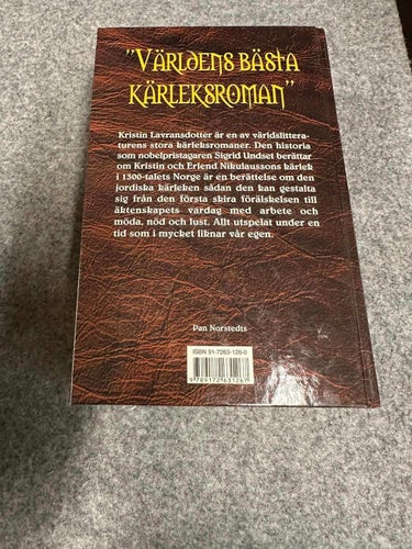 Sigrid Undset - Kristin Lavransdotter - Alla tre delar i en volym