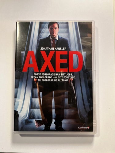 AXED. JONATHAN HANSLER. DVD THRILLER -11