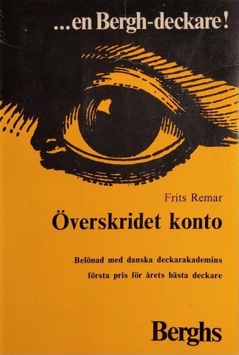 BOK: Överskridet konto. Av Remar, Frits