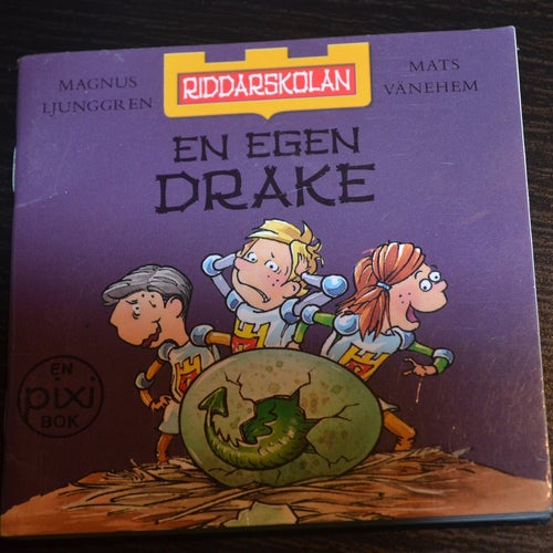 Pixibok Riddarskolan En egen drake
