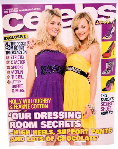 Celebs on Sunday Magazine-October 26th 2008-British TV issue-NEW-Weight 108g