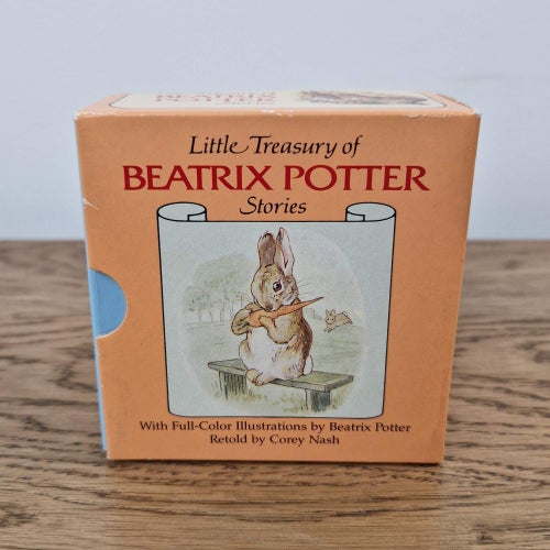 Little Treasury Of Beatrix Potter Stories 1985 Boxed Set 6 Books