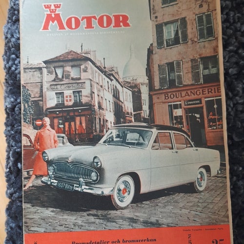 Motor Tidning 1957 3 nummer