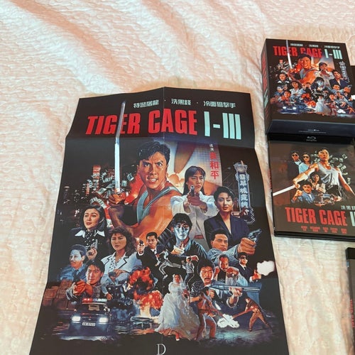 Tiger Cage I-III Blu-ray Box Set 88 Films