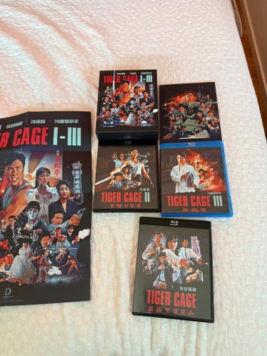 Tiger Cage I-III Blu-ray Box Set 88 Films