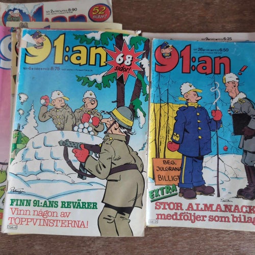 91:an! 1983-1987 blandade nummer