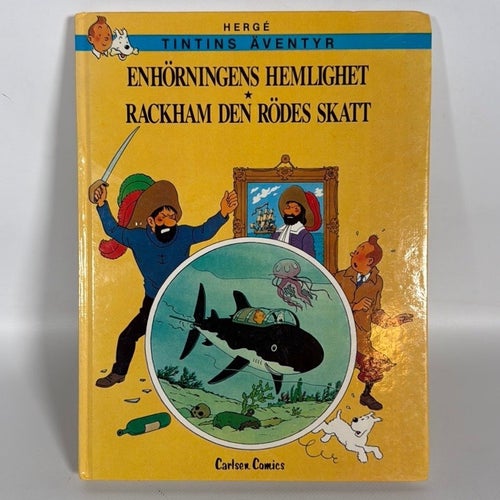 Tintins Äventyr: Enhörningens Hemlighet & Rackham Den Rödes Skatt (Hergé)