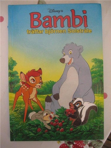 Walt Disney - Bambi träffar björnen Solstråle