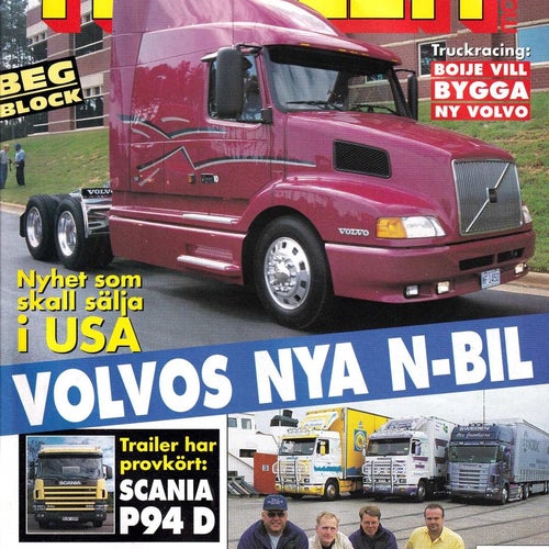 Trailer 1996-11 Volvo VN...Scania P94 D 220 Bildreportage