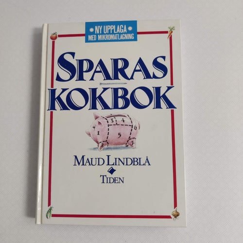 Sparas kokbok av Lindblå, Maud