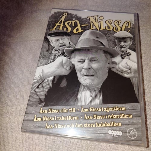 Åsa-Nisse Box (5-disc, 5 filmer) John Elfström