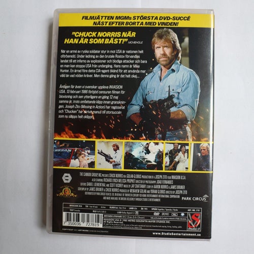 INVASION USA - CHUCK NORRIS - STUDIO S (28932)