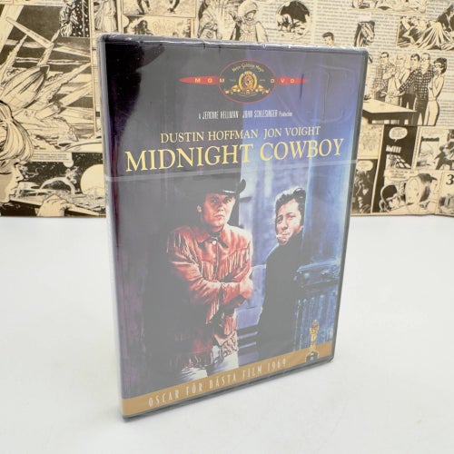 Midnight Cowboy (1969) DVD **NY, OÖPPNAD** Dustin Hoffman Jon Voigt