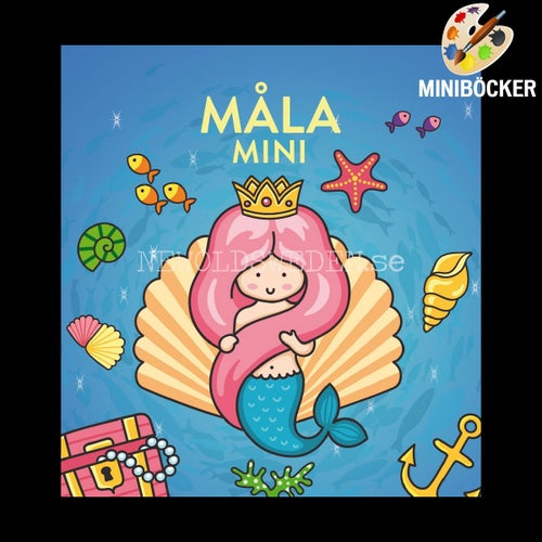 Måla Mini - SJÖJUNGFRUR - P72