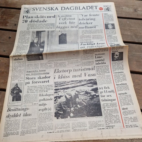 Svenska Dagbladet från 1973