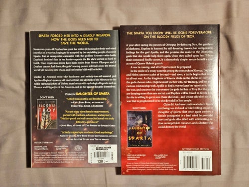 Daughter of Sparta & Blood of Troy ~ Claire M. Andrews (storpocket)