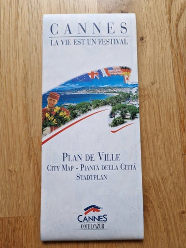 Cannes Stadskarta