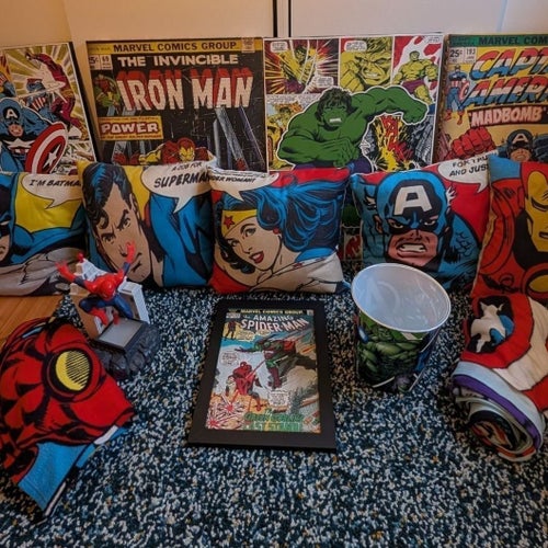 Marvel and DC package