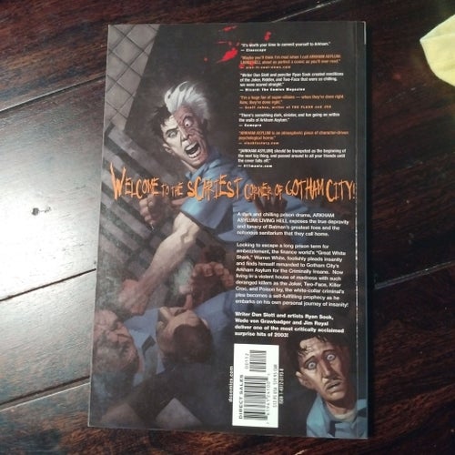 Arkham Asylum: Living Hell av Dan Slott, Ryan Sook, Wade Von Grawbadger, Jim