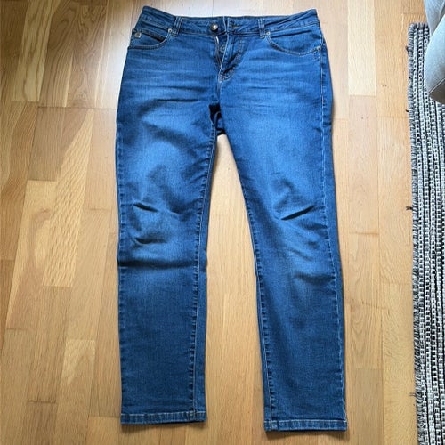 Hansen & Jacob Blå jeans slim fit