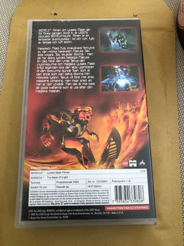 Bionicle: Ljusets Mask - Filmen (VHS)