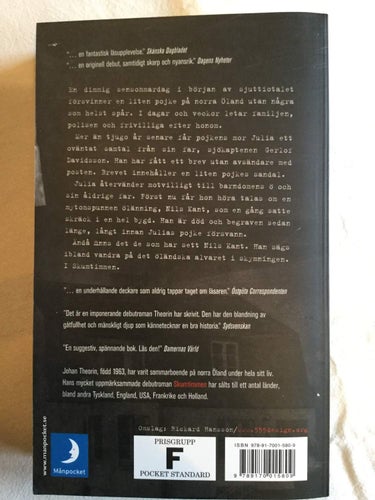 John Theorin - Skumtimmen (2008) Pocket (nyskick)