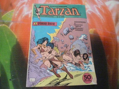 TARZAN, NR 6 - 1986, TIDNING