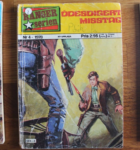 Ranger serien 1978 nr 4 Ödesdigert misstag