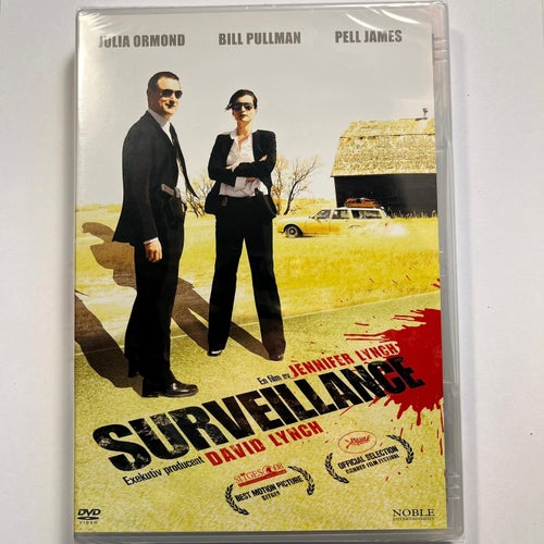 SURVEILLANCE. JENNIFER & DAVID LYNCH. DVD THRILLER -08. INPLASTAD