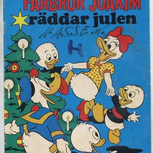 Walt Disney Serier 1968 nr12 Farbror Joakim räddar julen