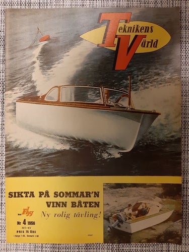 Teknikens Värld nr 4 1956: Lloyd LS 600 S, Victoria Swing 200