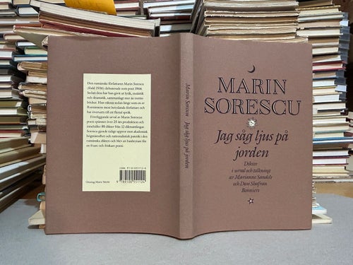 Jag såg ljus på jorden av Marin Sorescu. Bok. Very Fine plus