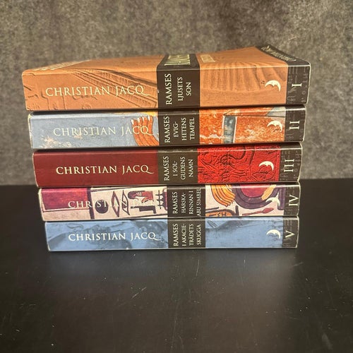 Christian Jacq - Ramses del 1-5 - Bokpaket