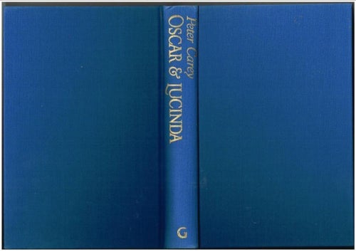 OSCAR & LUCINDA - Peter Carey (1989)