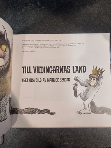 Till vildingarnas land - Maurice Sendak - 1984