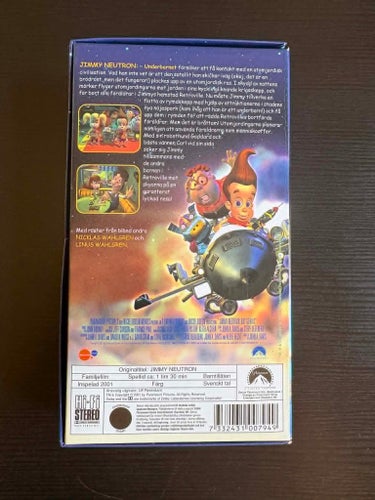 Jimmy Neutron: Underbarnet (VHS)