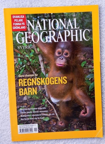 National geographic, 11/2009 – Borneos orangutanger, djurmumier, Madagaskar