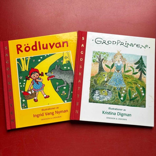 SAGOSKATTEN Rödluvan + Grodprinsen Eriksson & Lindgren 2005-06