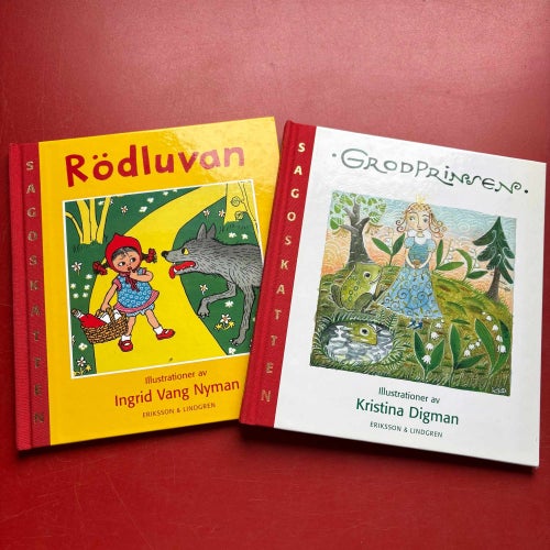 SAGOSKATTEN Rödluvan + Grodprinsen Eriksson & Lindgren 2005-06