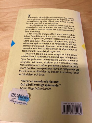 Kontrasternas spel : En svensk mentalitets- och pedagogikhistoria av Per-Johan