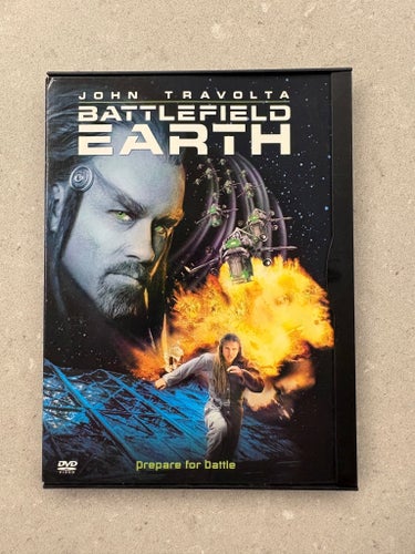 Battlefield Earth DVD - snapcase - KANONSKICK!