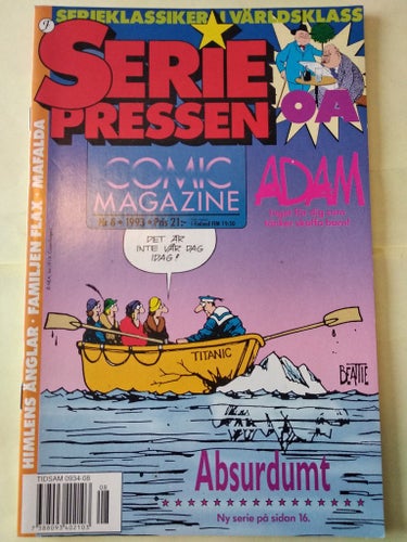 Seriepressen nr 8 från 1993
