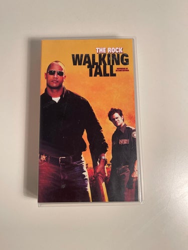 VHS - Walking Tall - the Rock Johnny Knoxville