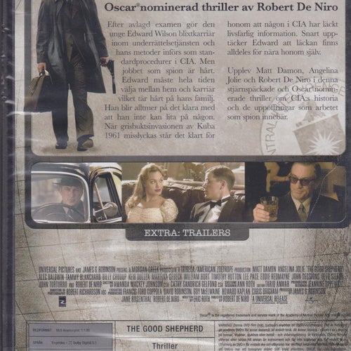 DVD / Den Innersta Kretsen / Angelina Jolie, Matt Damon / Ny & Inplastad