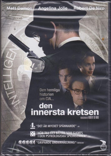 DVD / Den Innersta Kretsen / Angelina Jolie, Matt Damon / Ny & Inplastad