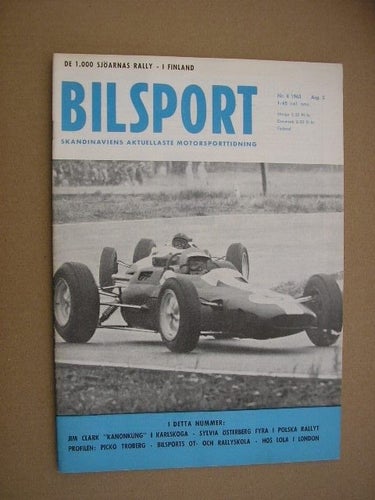 Bilsport 1963 Nr. 8