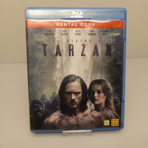 The Legend of Tarzan - Alexander Skarsgård Blu-ray film, Svensk text, Fint skick