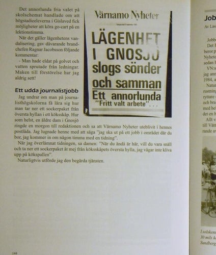 ** De tre redaktörerna minns 51 år på VN **